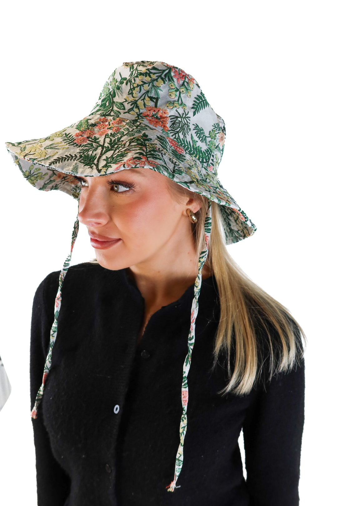 San Diego hat company floral bucket hat