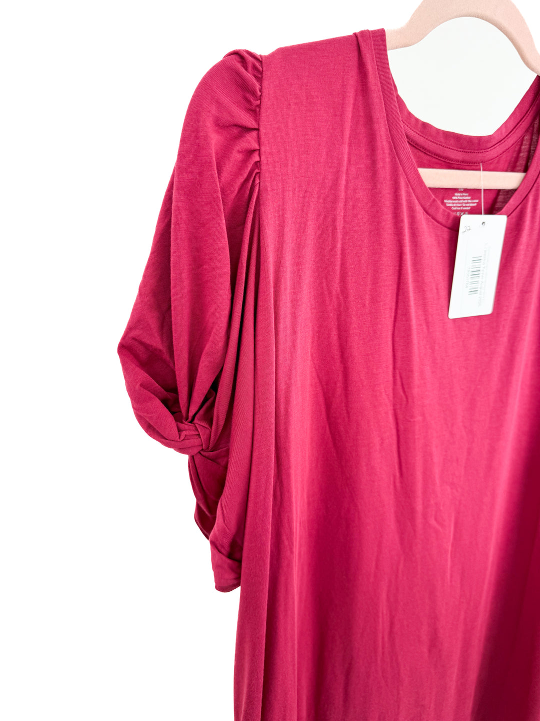 Summersalt pima cotton red dress NWT (L)