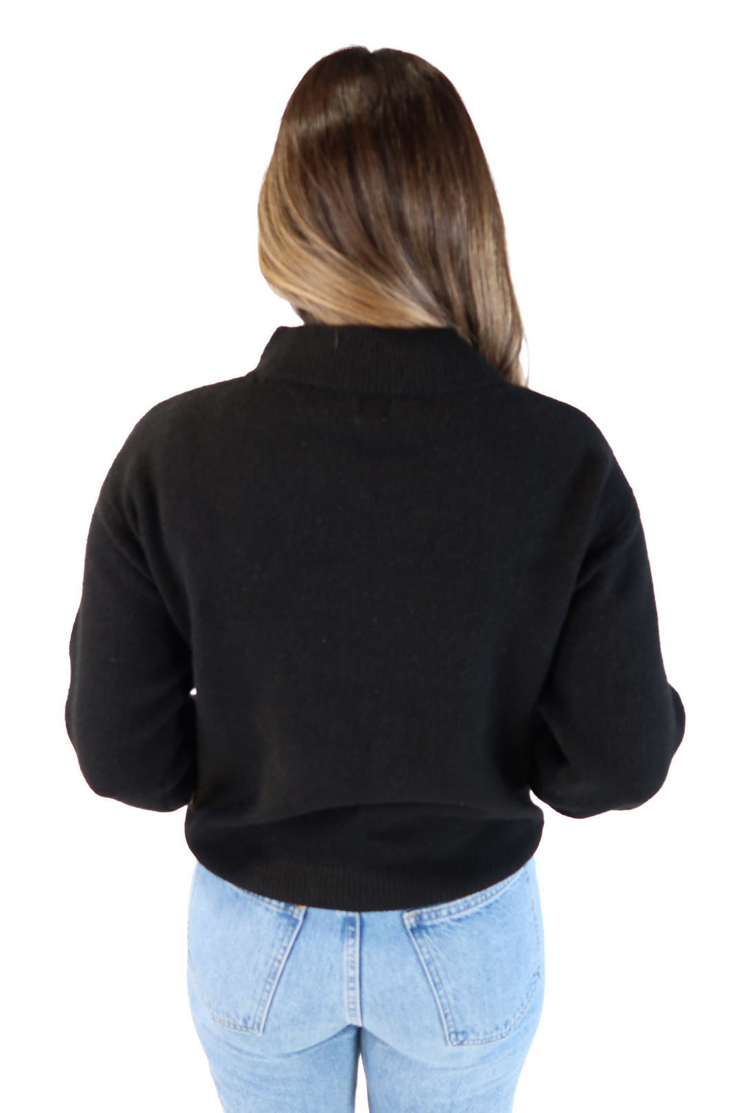 A new day “bonjour!” sparkle sweater (m)