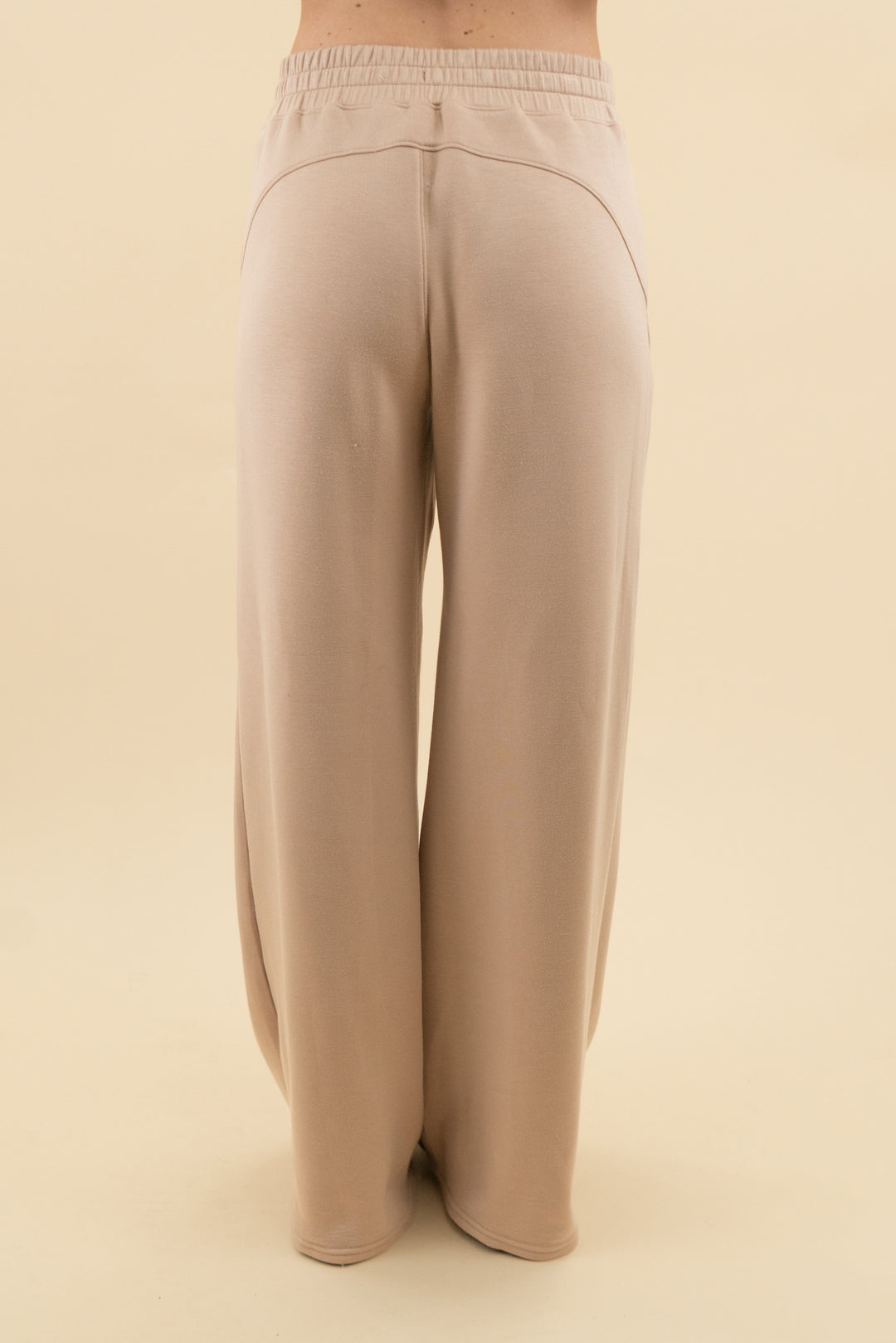 spanx tan quarter zip lounge set (s; retail $246)