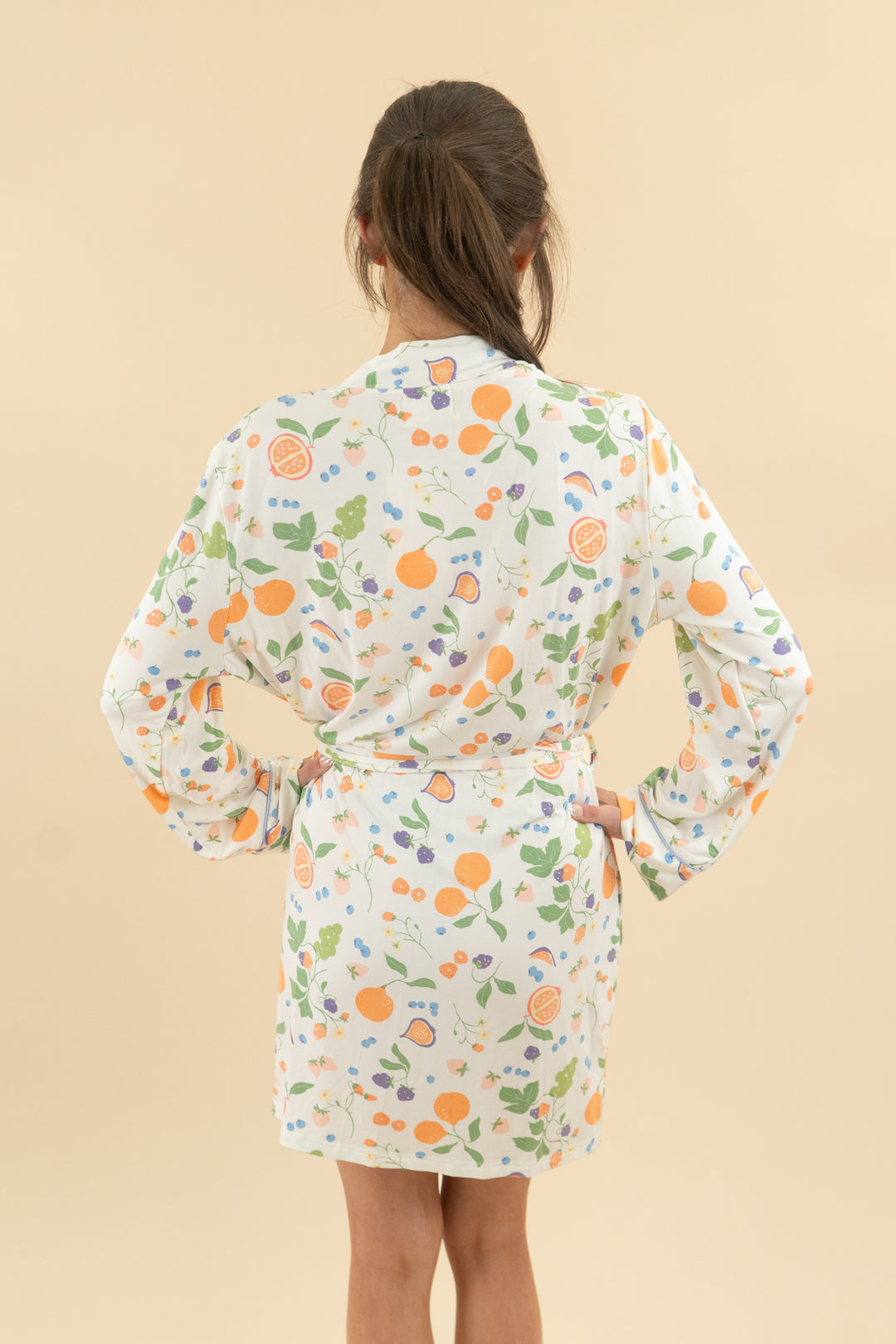 in my sundays white fruit robe nwt (s; retail $86)