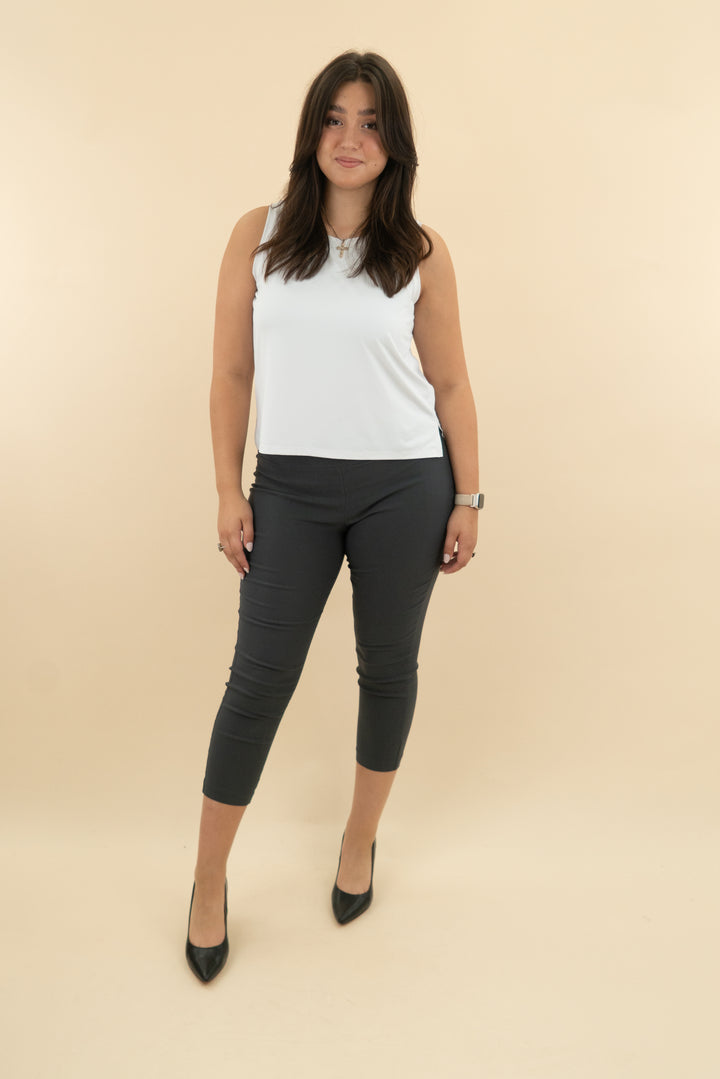 tribal grey capris (10; retail $72)