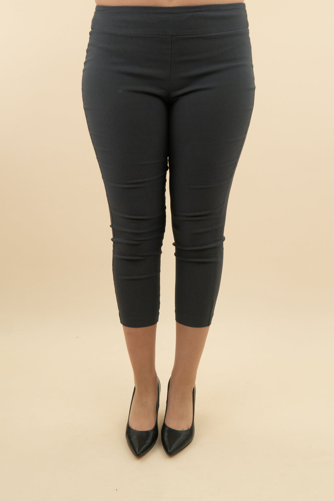 tribal grey capris (10; retail $72)