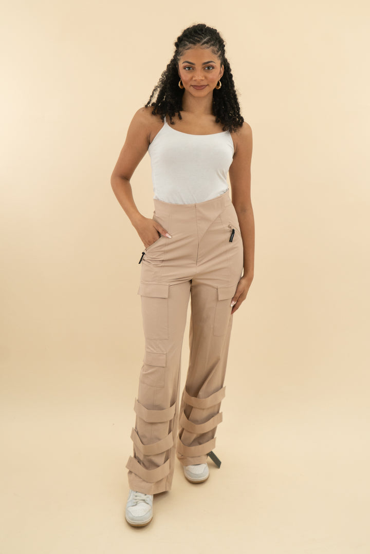 jluxlabel nude cargo trouser nwt (m; retail $85)