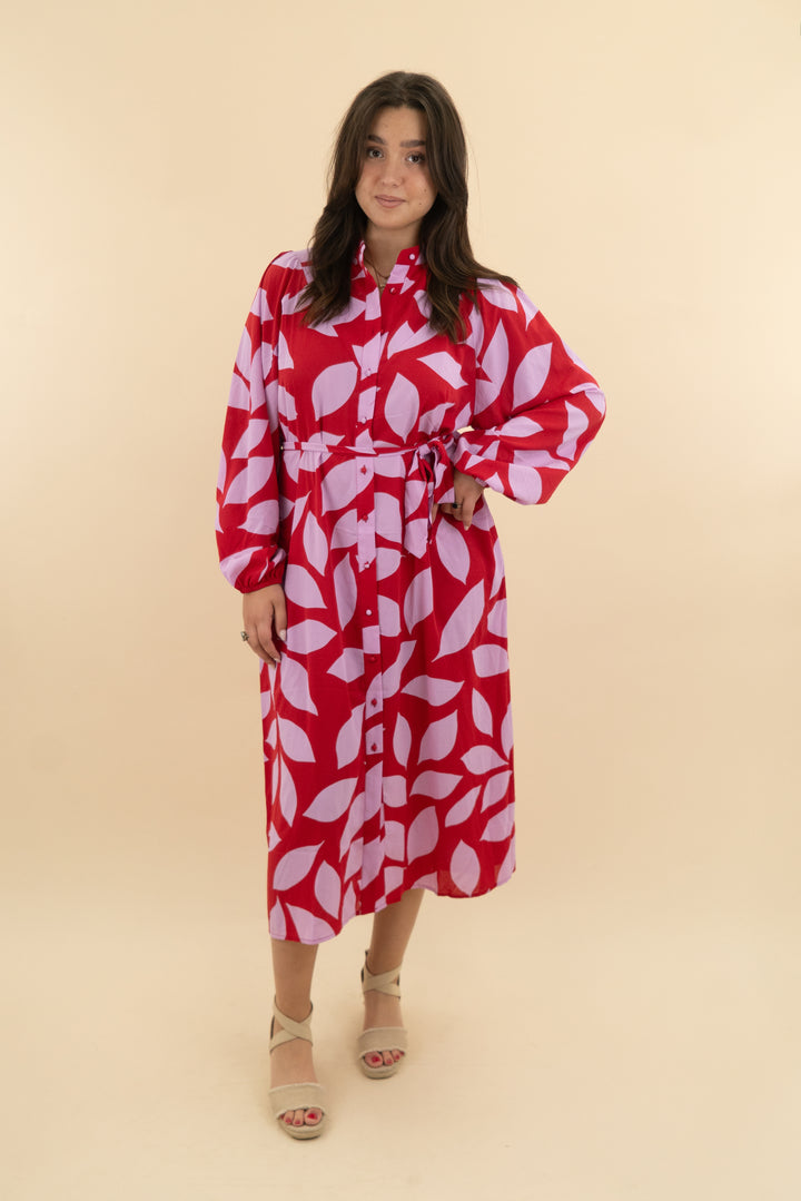 4. lazysmile lavender and red patterned maxi dress NWT (xl; retail $60)