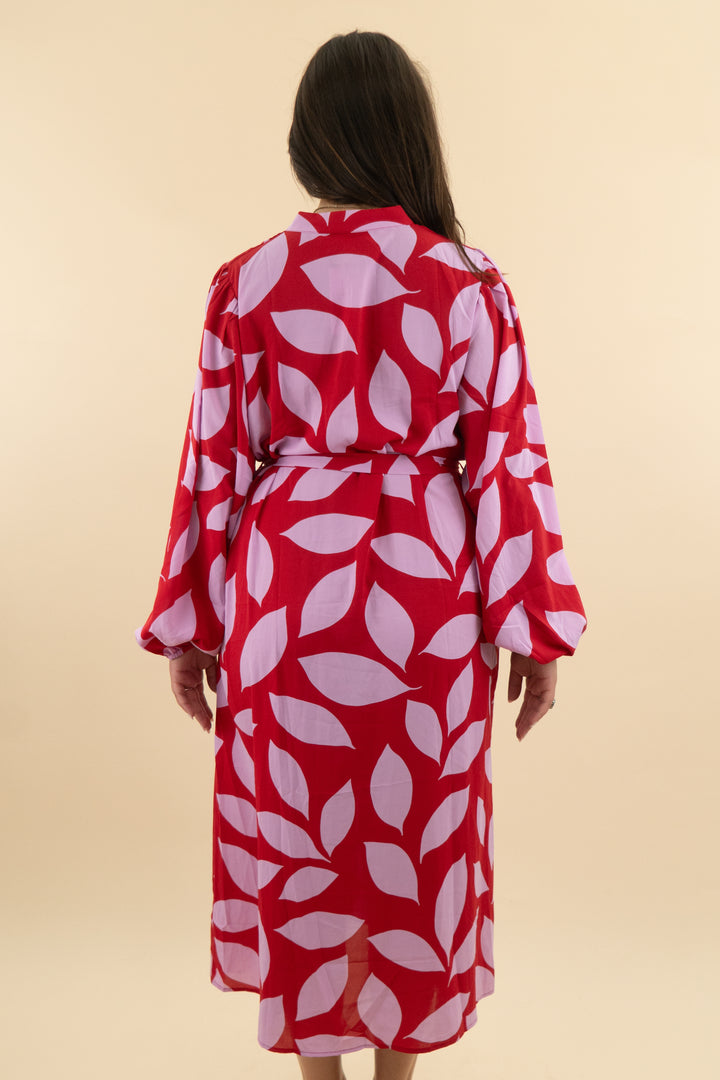 4. lazysmile lavender and red patterned maxi dress NWT (xl; retail $60)