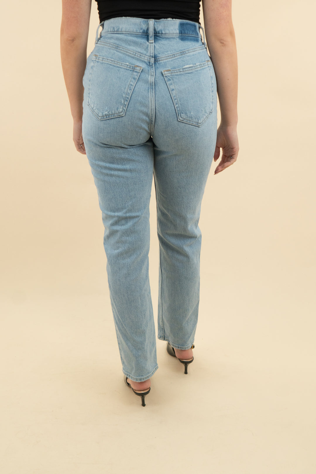 abercrombie and fitch the dad high rise (s; retail $90)
