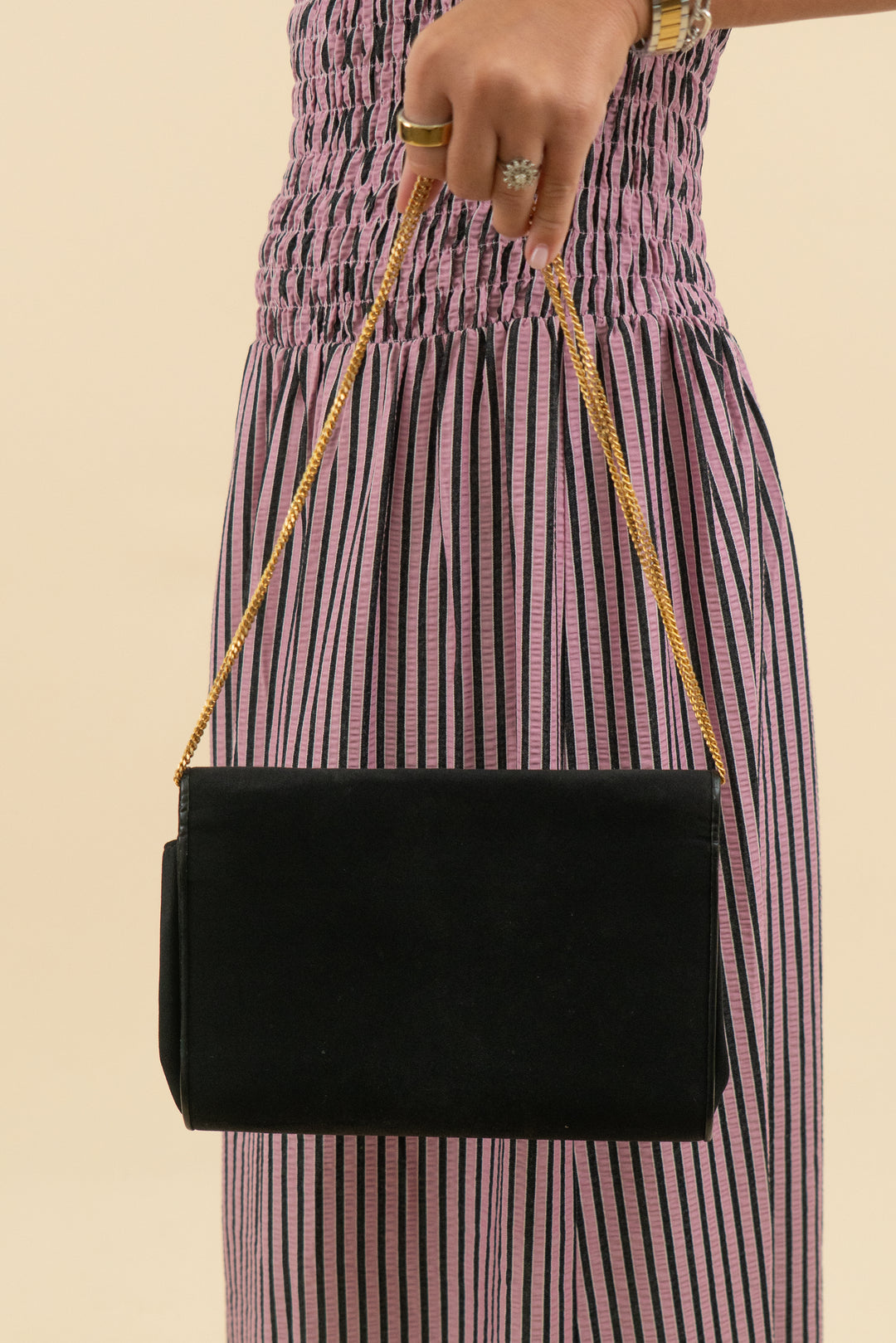 Gucci Black Evening Bag (vintage)