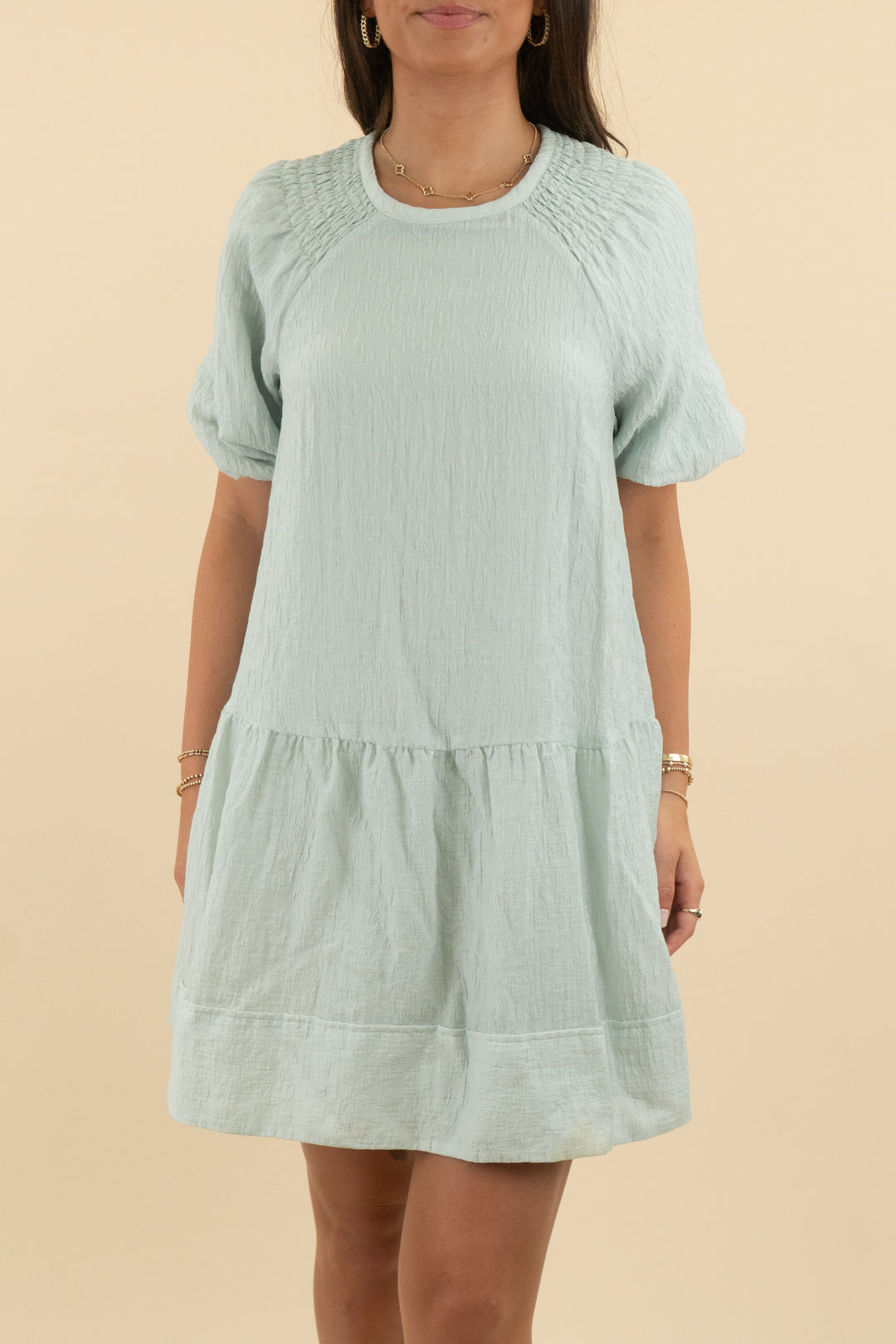 Club Monaco Mint Textured Mini Dress (s: retail $229)