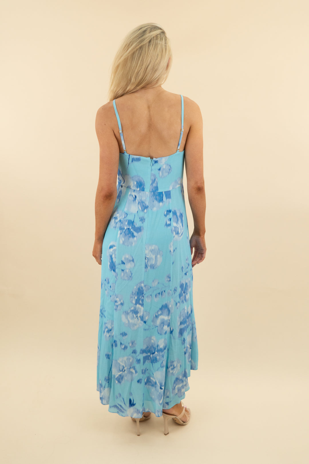 Hutch Blue Maxi Dress nwt (0: retail $297)