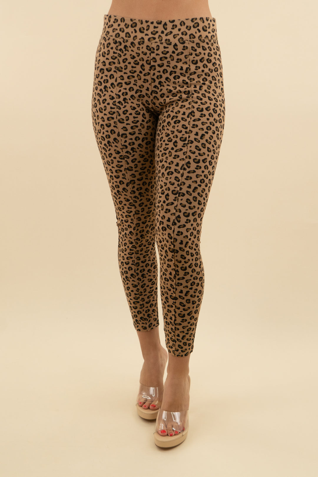 old navy leopard trouser leggings (s; retail $34)