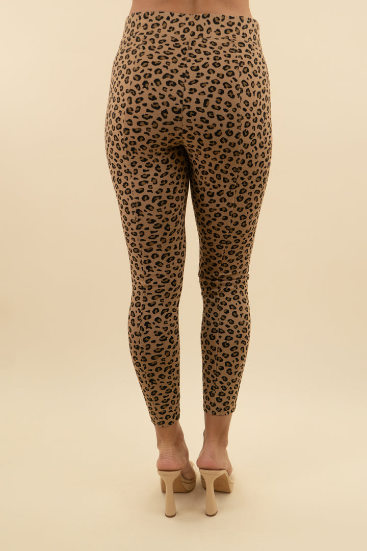 old navy leopard trouser leggings (s; retail $34)