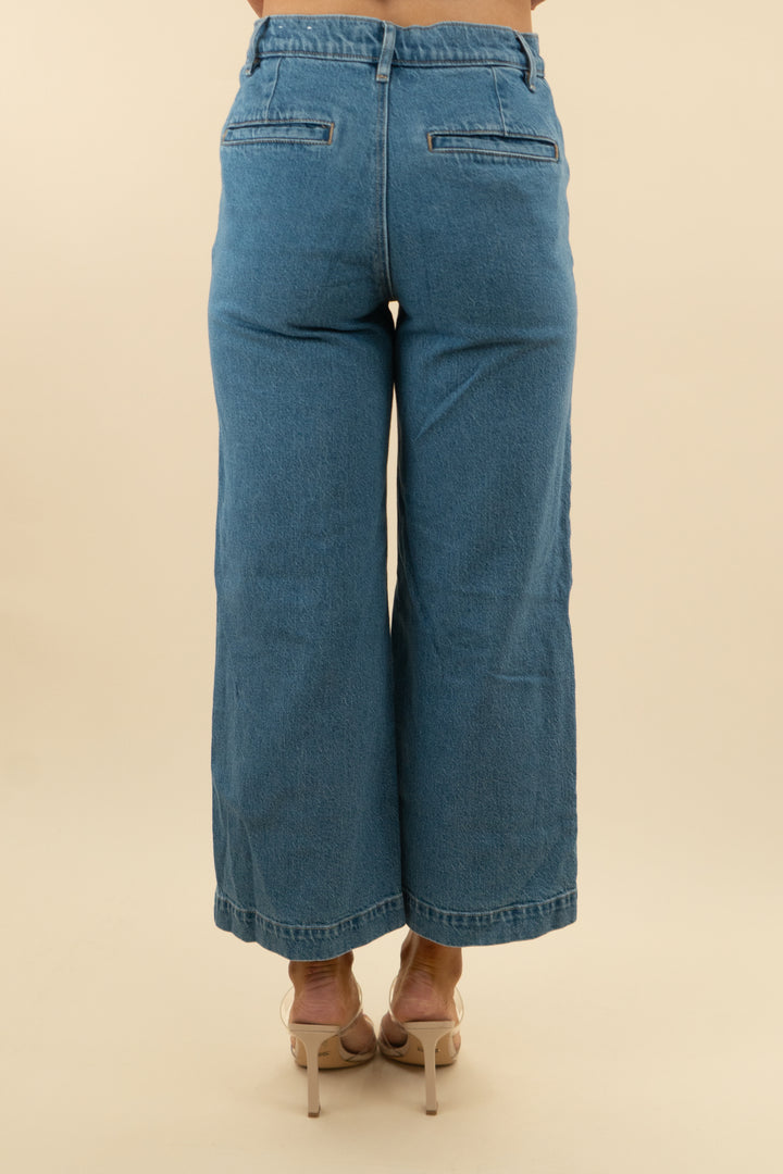Loft Palmer Wide Leg Jeans (26/2: retail $89)