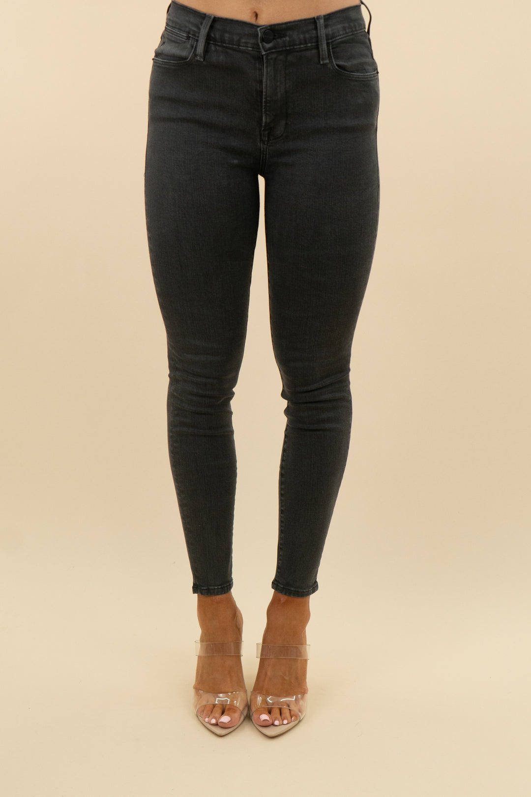 frame le high skinny jean (s; retail $258)
