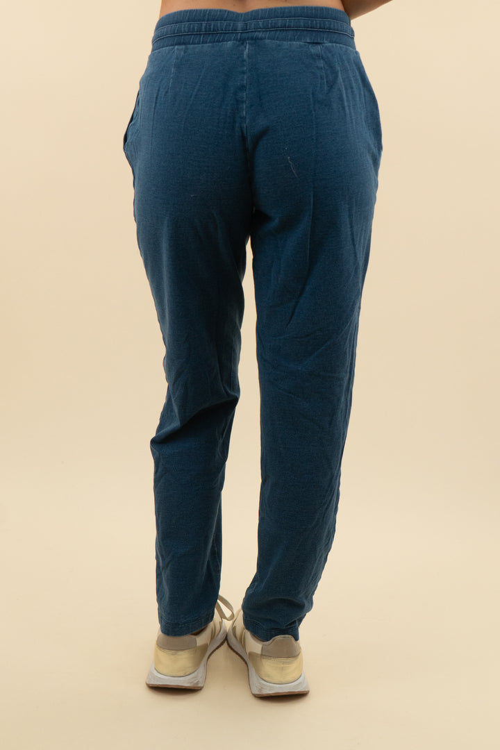 pure jill indigo sweatpant jean (s; retail $79)