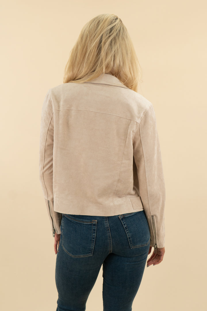 Blank Nyc Nude Pink Jacket (s: retail $198)