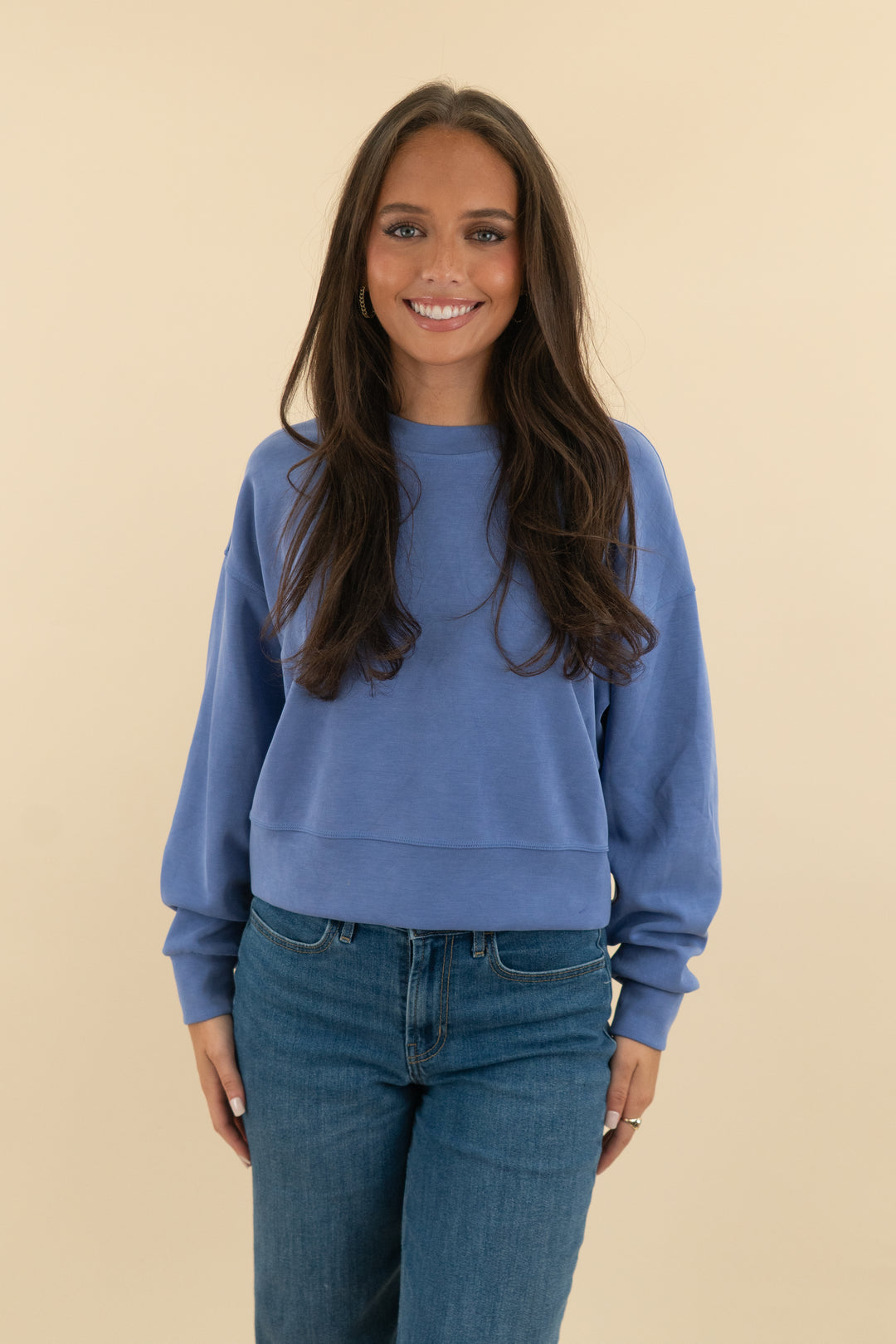 Lululemon Periwinkle Sweatshirt (4: retail $98)