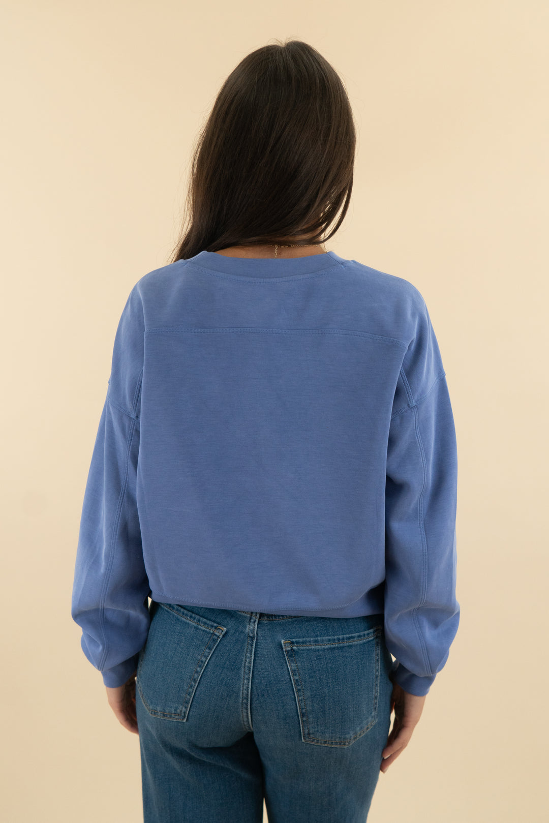 Lululemon Periwinkle Sweatshirt (4: retail $98)