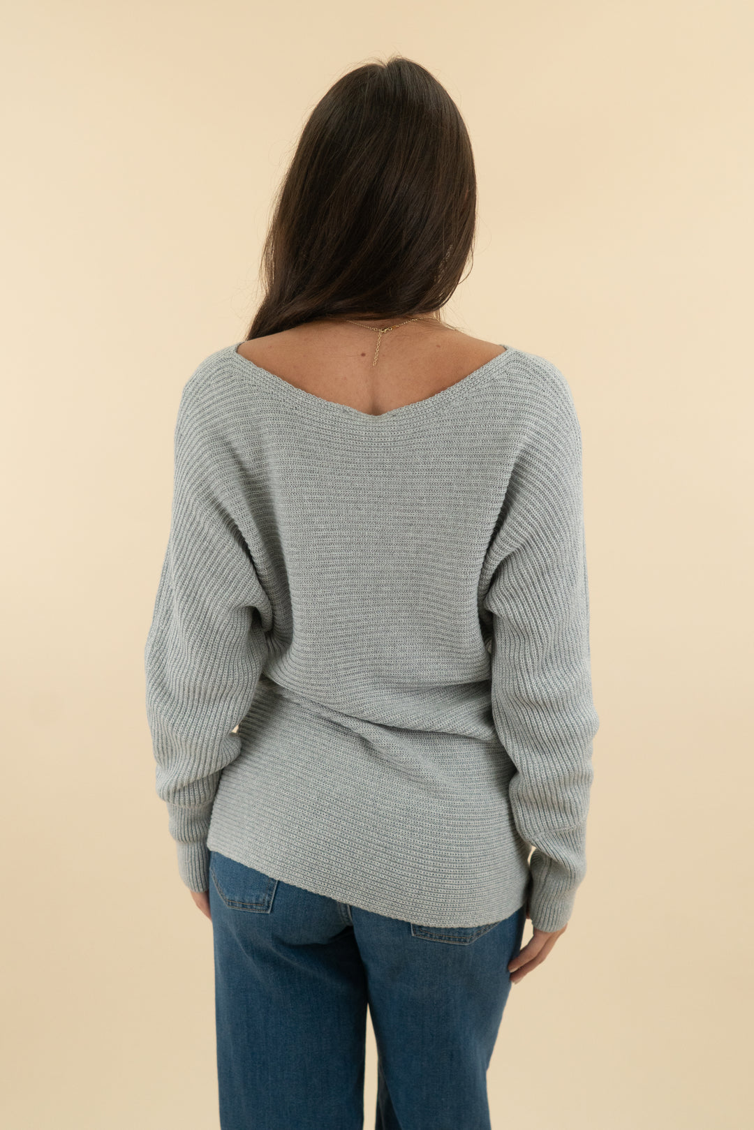 boston proper grey boatneck sweater nwt (s; retail $60)