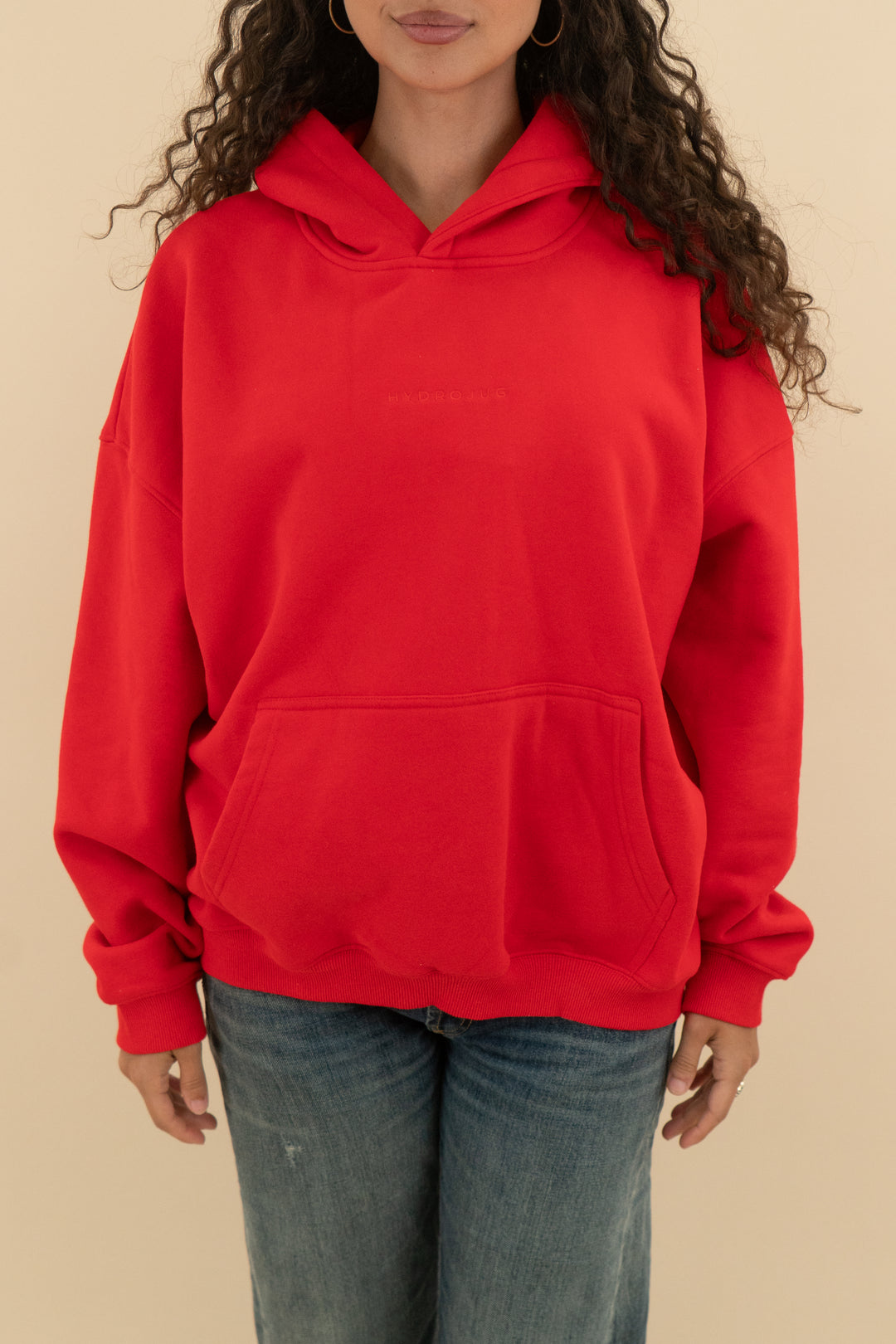 acta red bows graphic hoodie nwt (l/xl; retail $65)