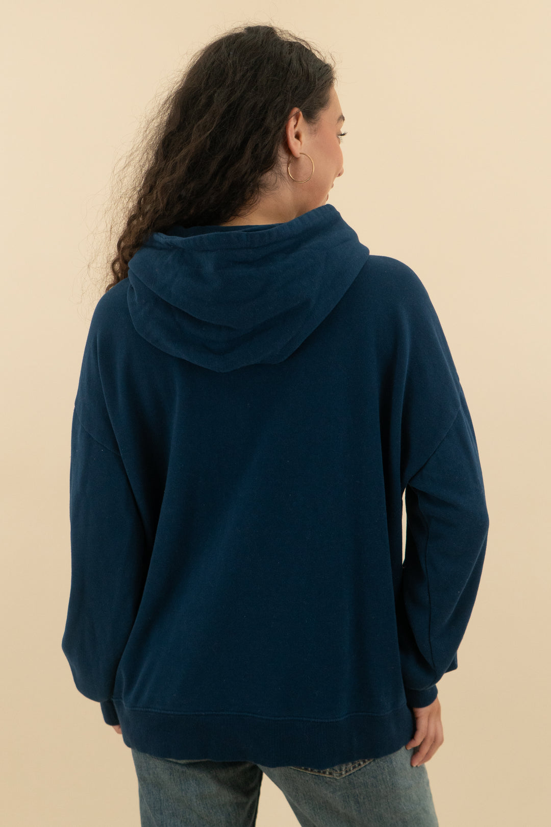 beachkrew navy hoodie (l; retail $95)