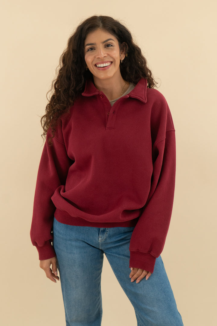 rumored red pullover (s; retail $98)
