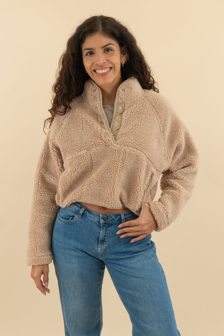 HyFive Teddy Jacket (s; retail $55)