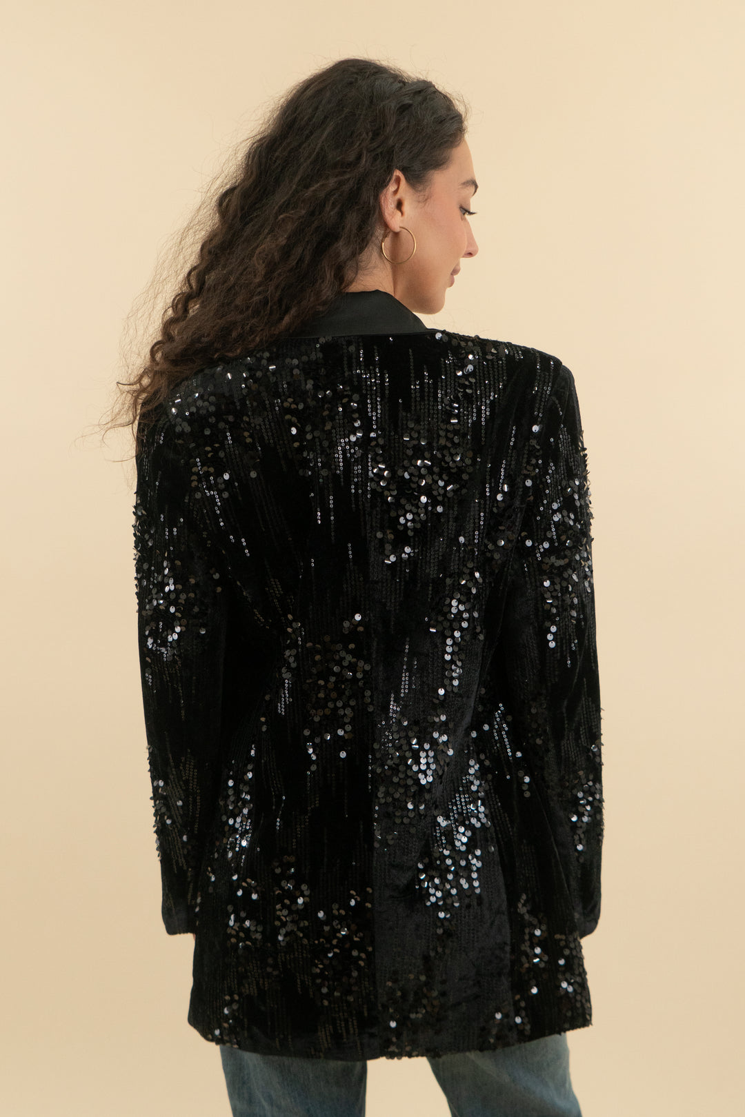 Xinran Studio Sequin Blazer (xl; retail $85)