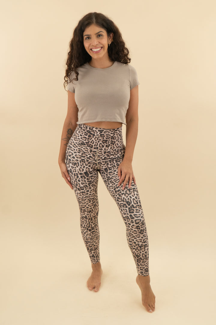beach riot cheetah print leggings (m; retail $89)