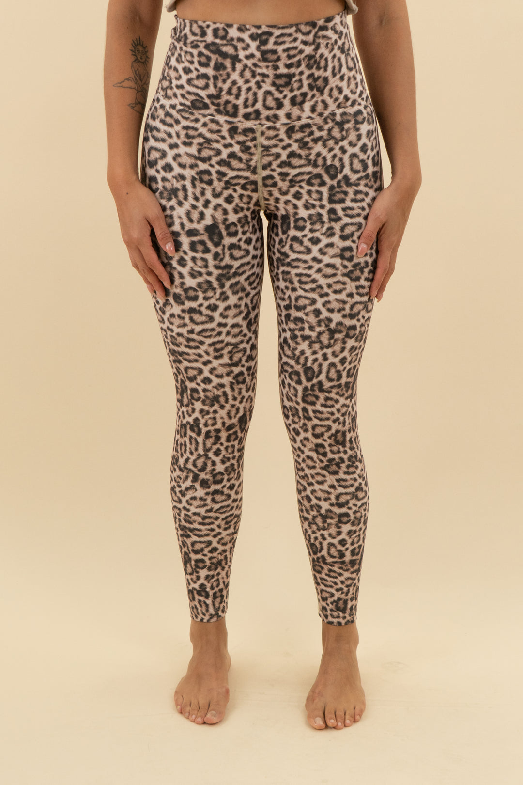 beach riot cheetah print leggings (m; retail $89)