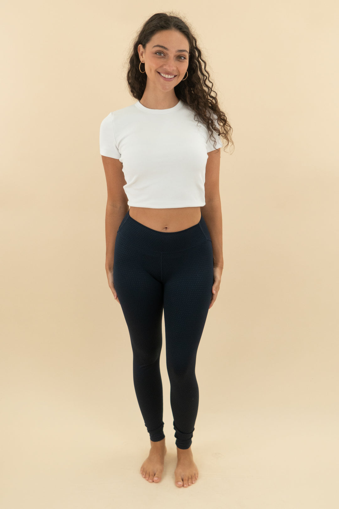 splits59 navy full length legging (m; retail $108)