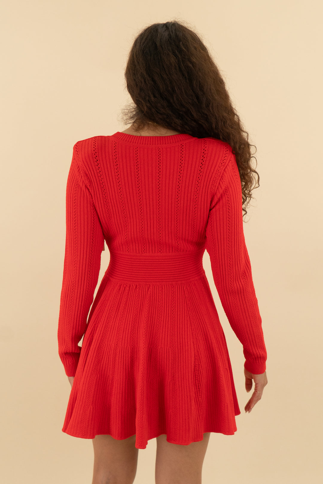 miss rosier red knit heart dress NWT (m; retail $245)