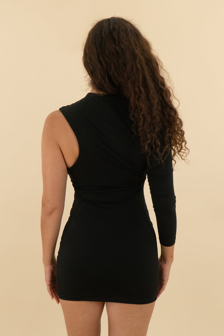 SNDYS Black Mini Dress (m; retail $99)