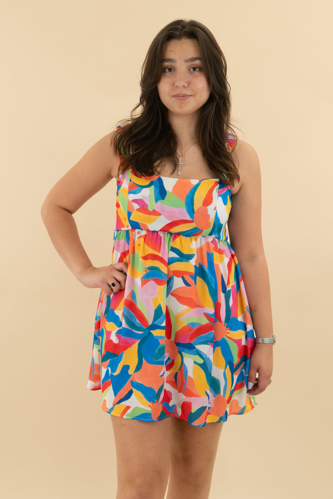 show me your mumu vibrant print dress (xl; retail $138)