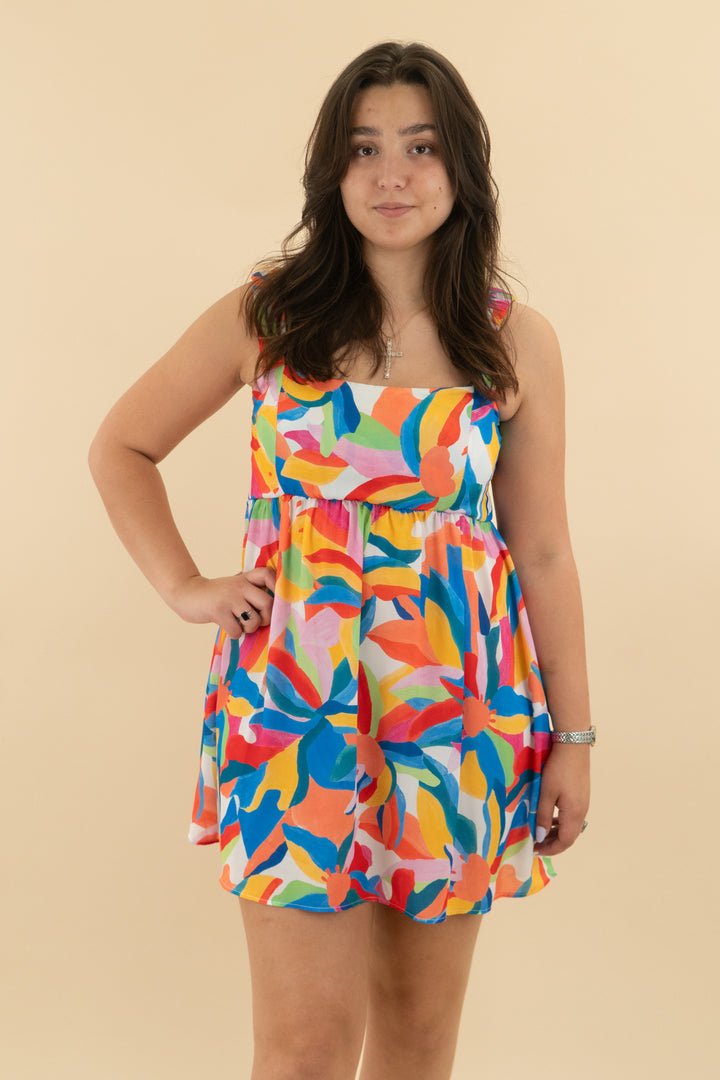 show me your mumu vibrant print dress (xl; retail $138)
