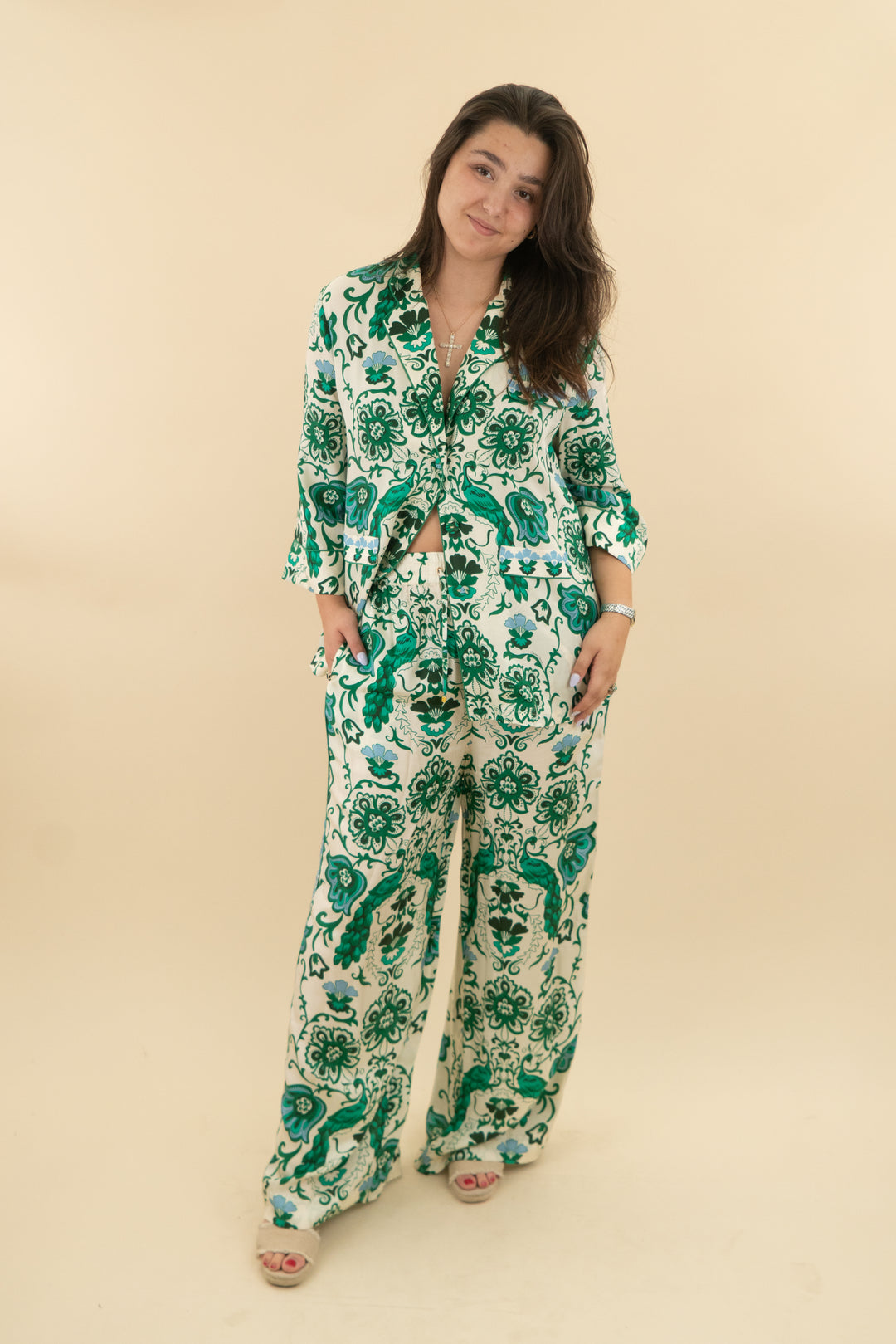 *AUCTION* cara cara green peacock set (xl)