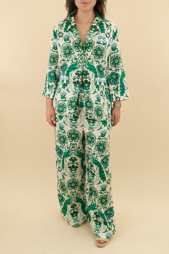 *AUCTION* cara cara green peacock set (xl)