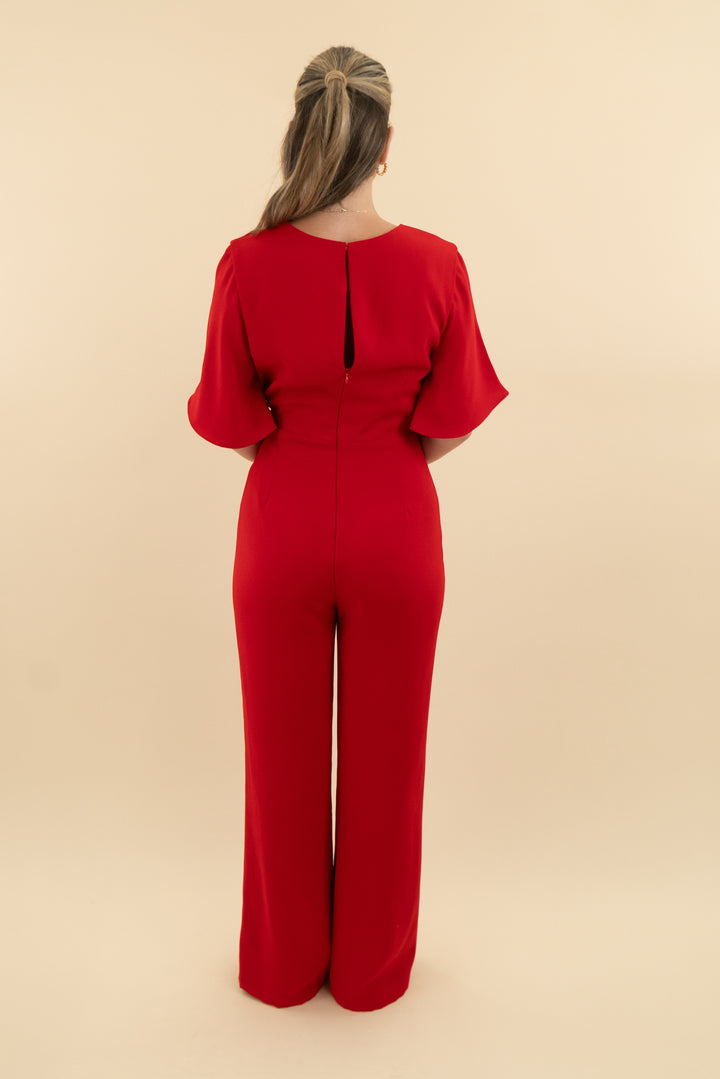 Harlyn Red Jumpsuit (s; retail $160)