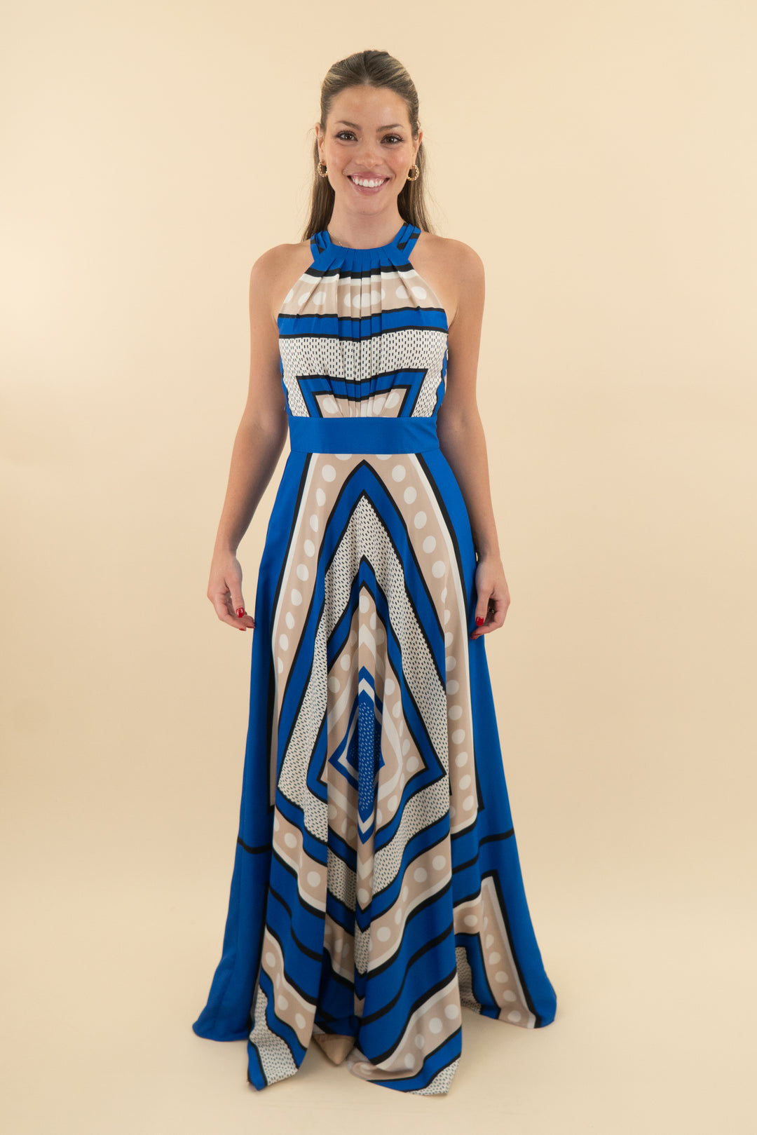 Eliza J Blue Shape Maxi Dress (2; retail $139)