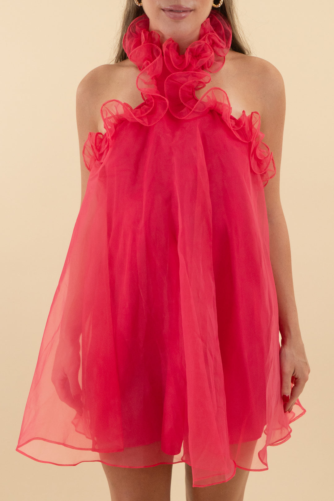 Lover + Friends Pink Tulle Mini Dress (s; retail $230)