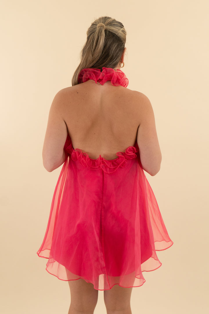 Lover + Friends Pink Tulle Mini Dress (s; retail $230)