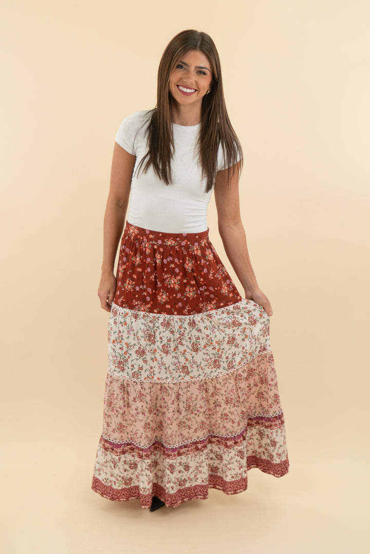 altar'd state multicolor floral maxi (s; retail $88)