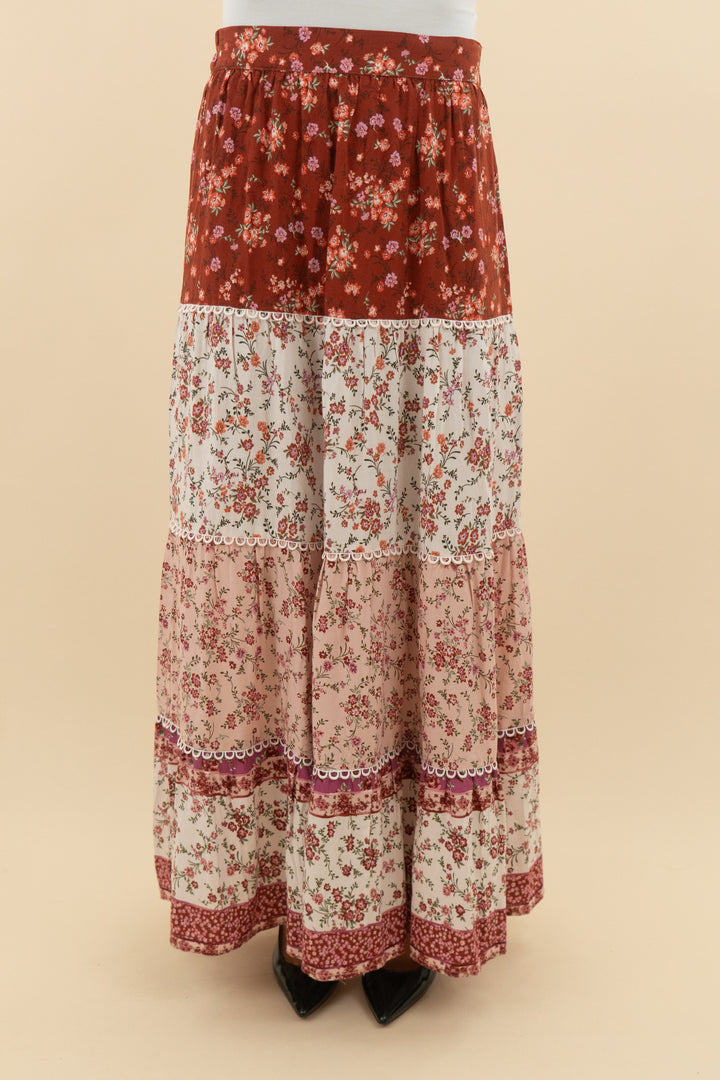 altar'd state multicolor floral maxi (s; retail $88)