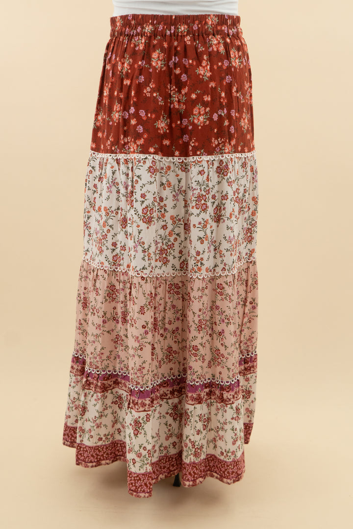 altar'd state multicolor floral maxi (s; retail $88)