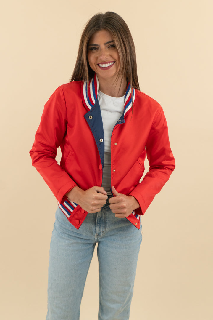 hilfiger red bomber jacket (6)