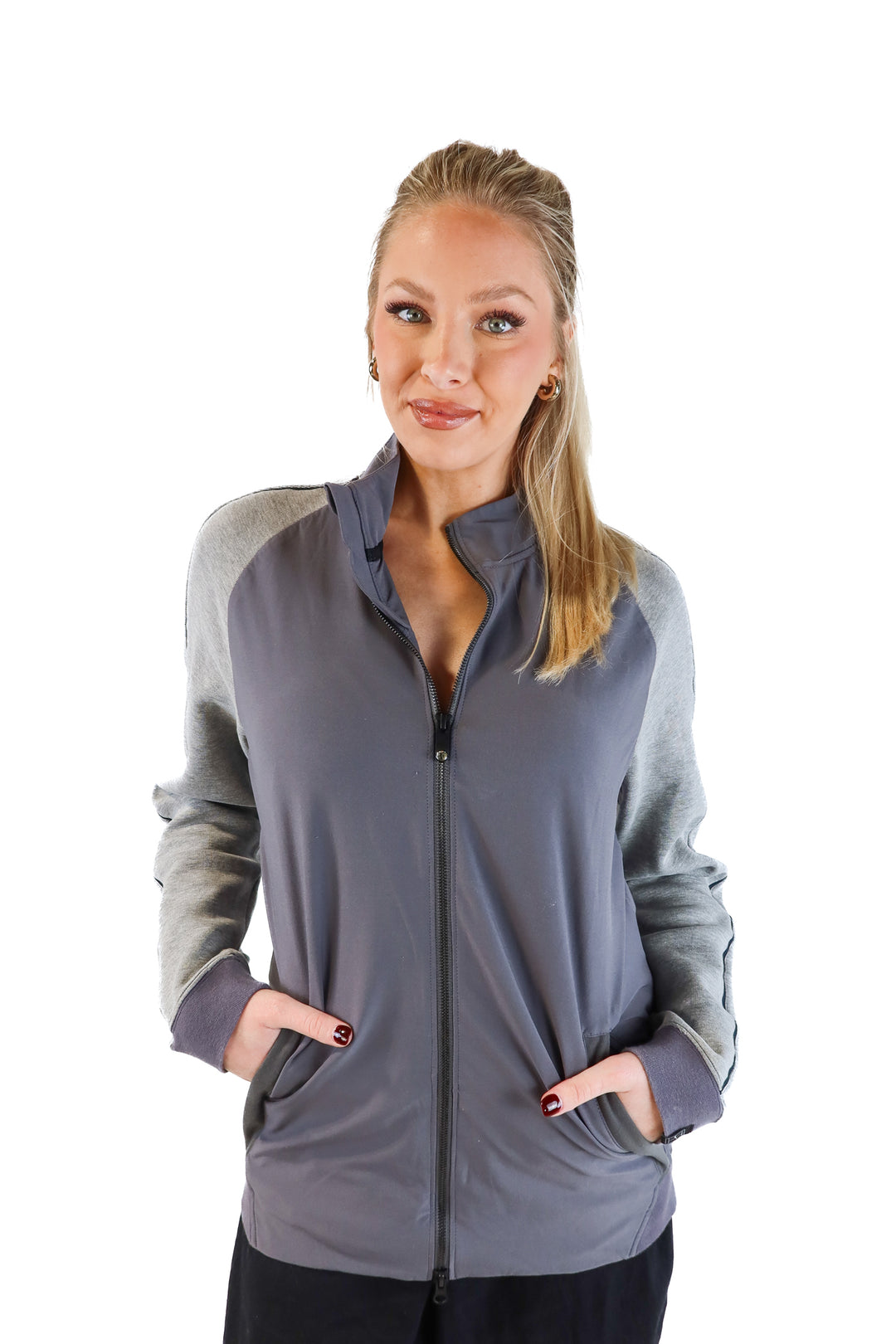 Nike Grey Zip Jacket