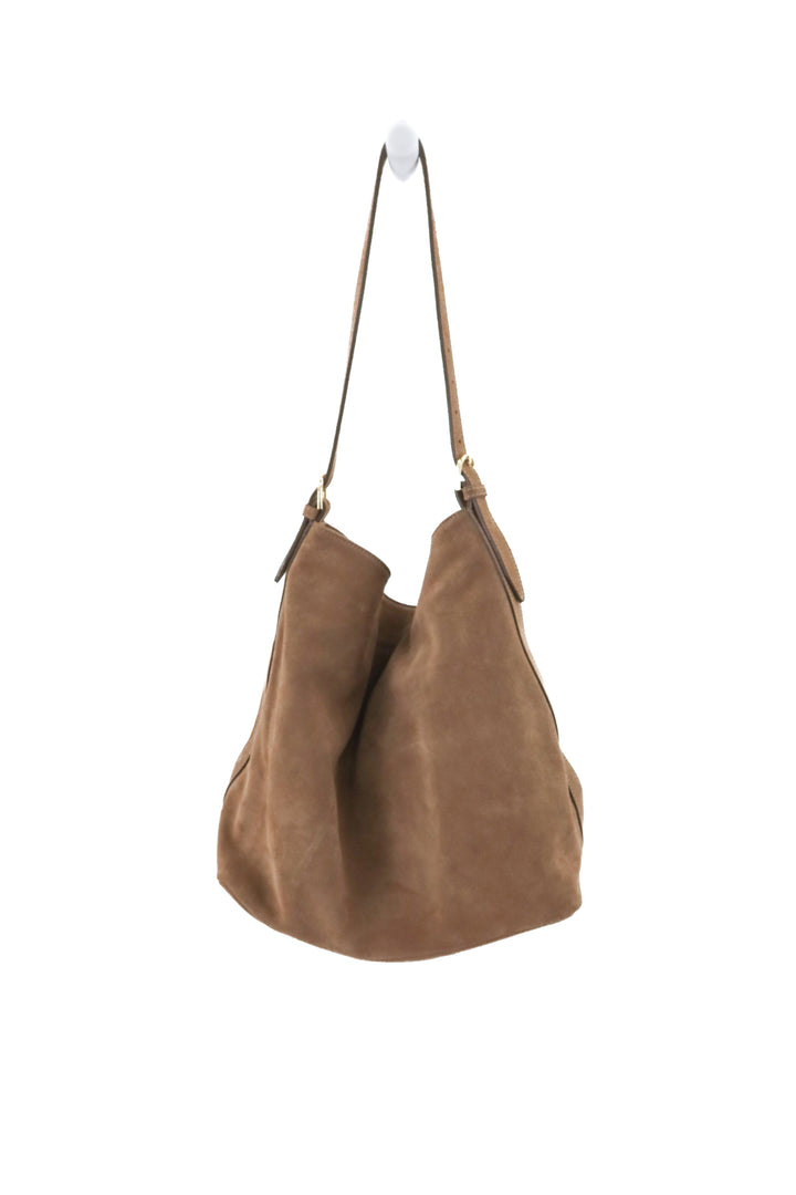 vestirsi taupe suede bag (retail $399)