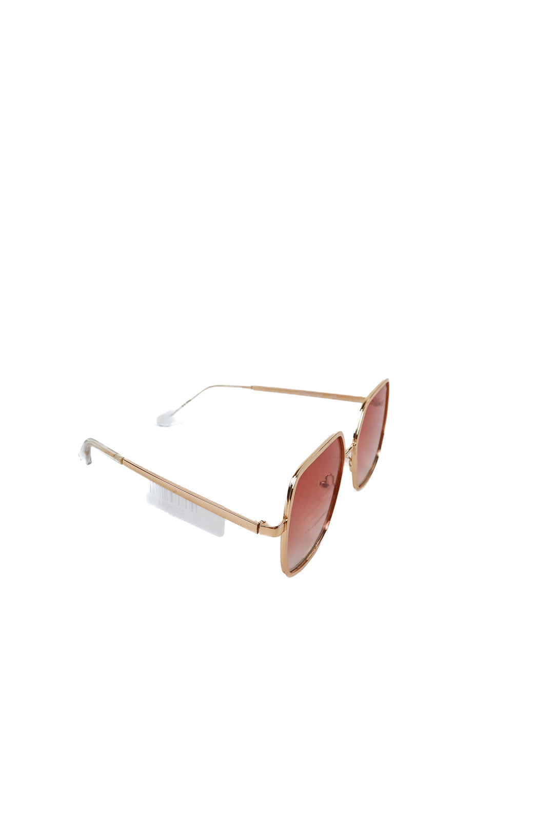quay rose gold square sunglasses