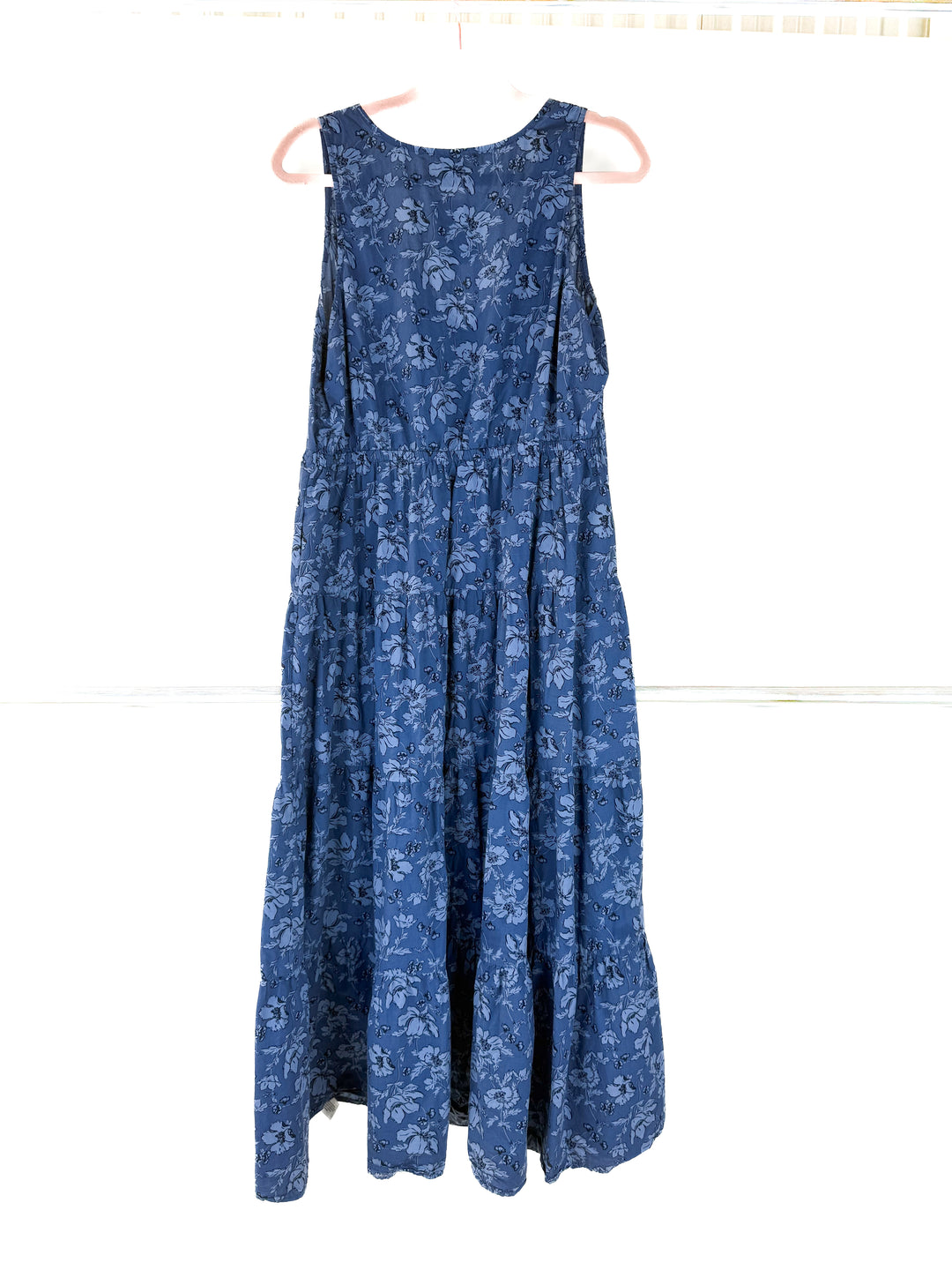 universal thread blue floral maxi (L)