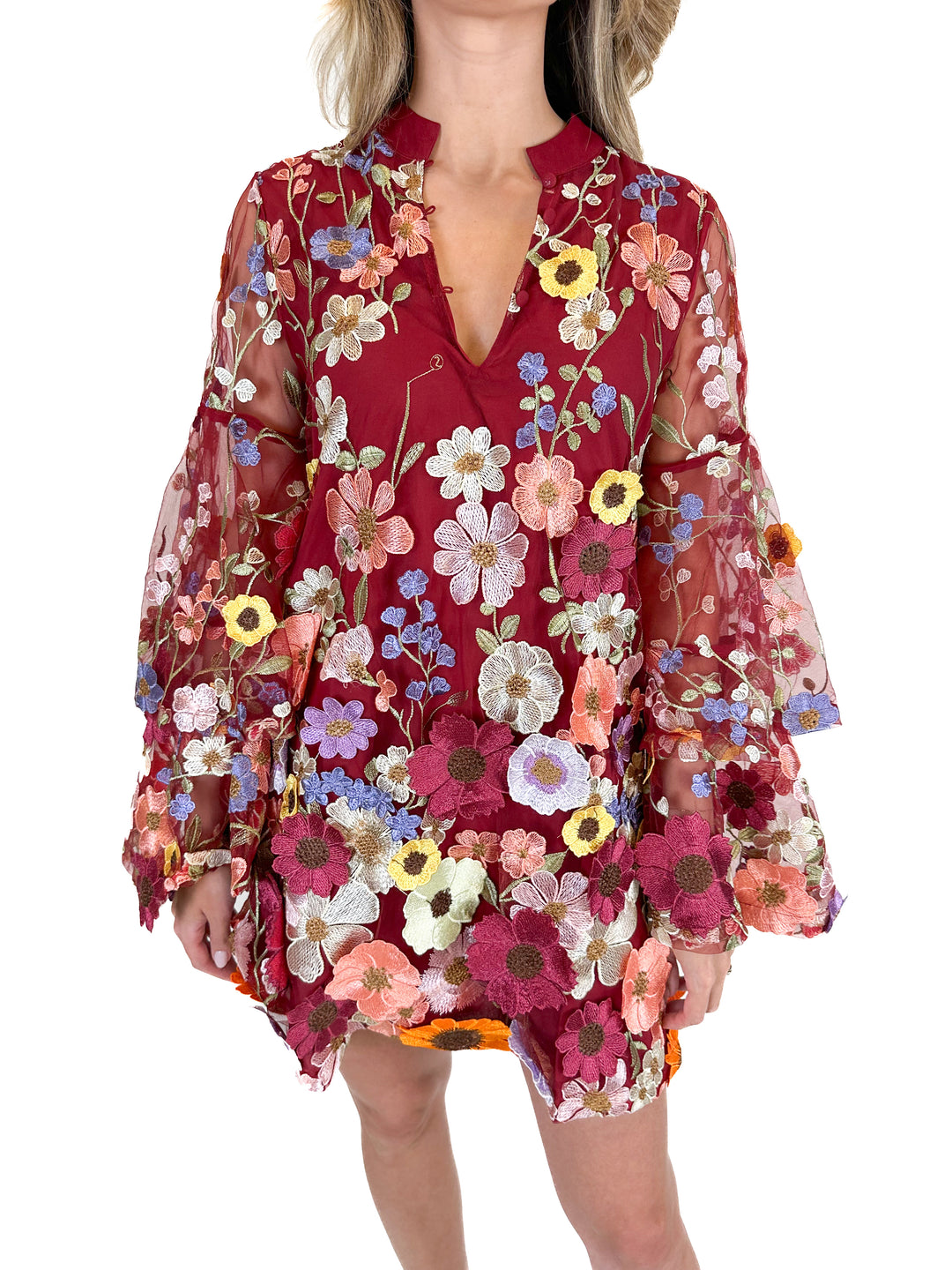 Buddy Love Floral Mini Dress (XS)